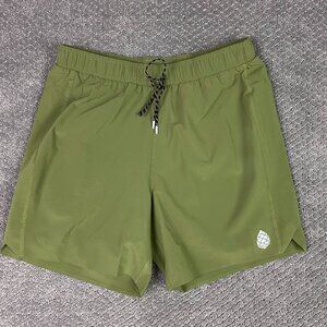 Stio CFS Drifter Shorts Men's M x 6" Olive Green Board Swim Hybrid Outdoor